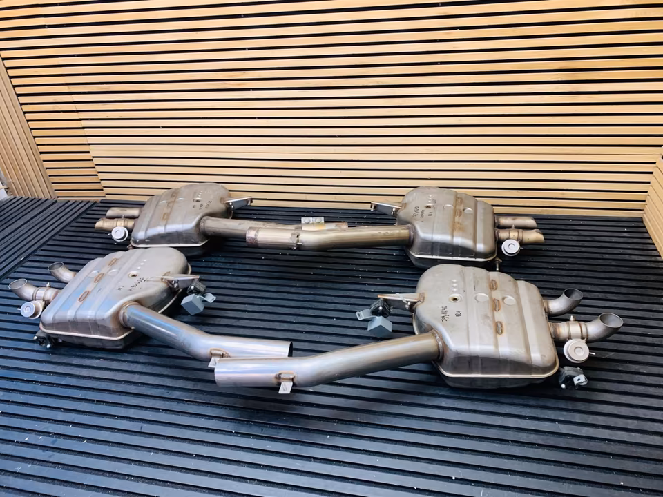 Rolls Royce Wraith exhaust system left right 7591641 7591640 - Image 6