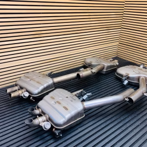 Rolls Royce Wraith exhaust system left right 7591641 7591640