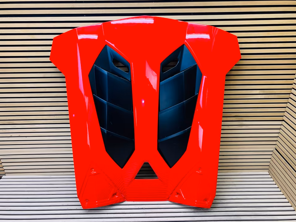Lamborghini Aventador Roadster engine cover carbon tailgate