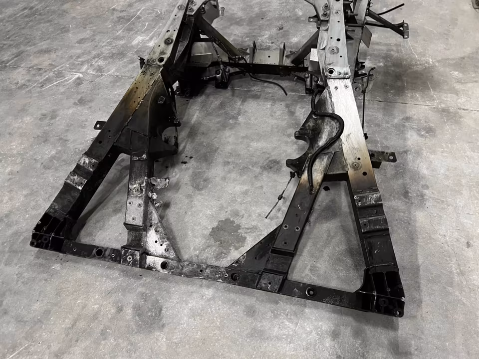 FERRARI 488 FRAME SUPPORT SUBFRAME REAR LONGITUDINAL MEMBER