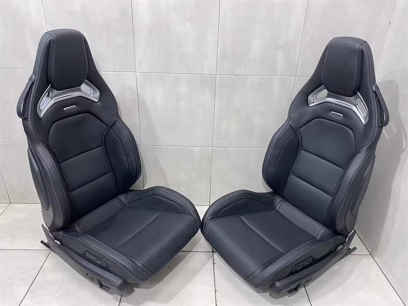 MERCEDES GTR C190 R190 AMG GTR GTC Seat Sitz RECARO LEATHER - Image 8