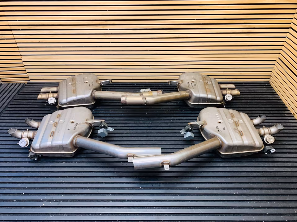 Rolls Royce Wraith exhaust system left right 7591641 7591640 - Image 4