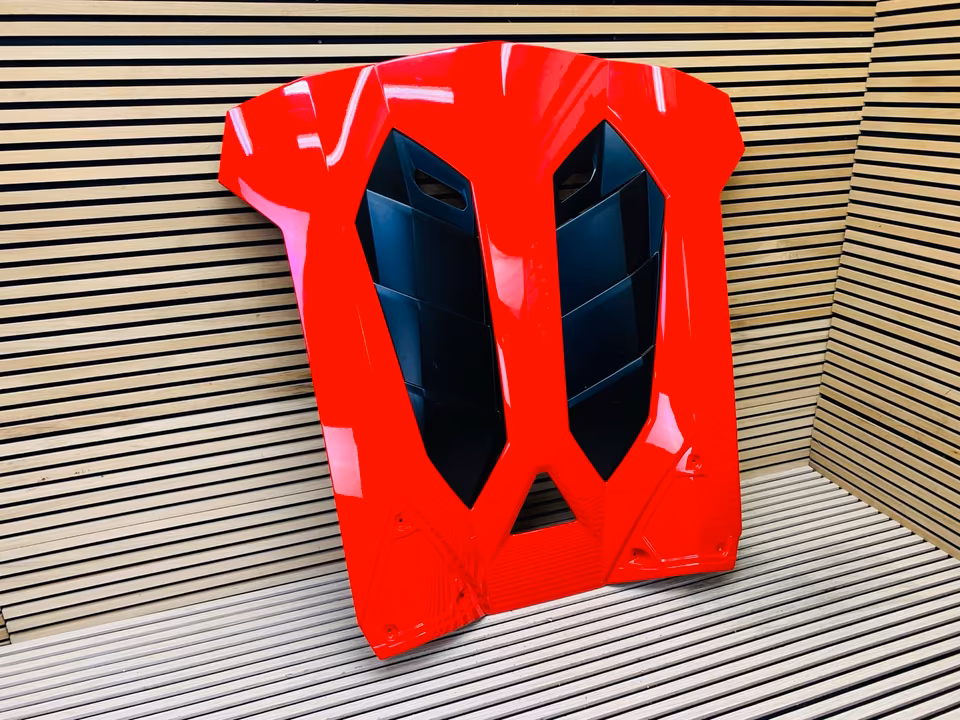 Lamborghini Aventador Roadster engine cover carbon tailgate - Image 9