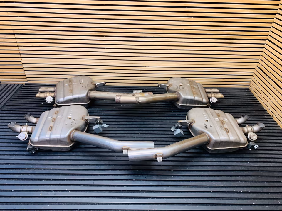 Rolls Royce Wraith exhaust system left right 7591641 7591640 - Image 3