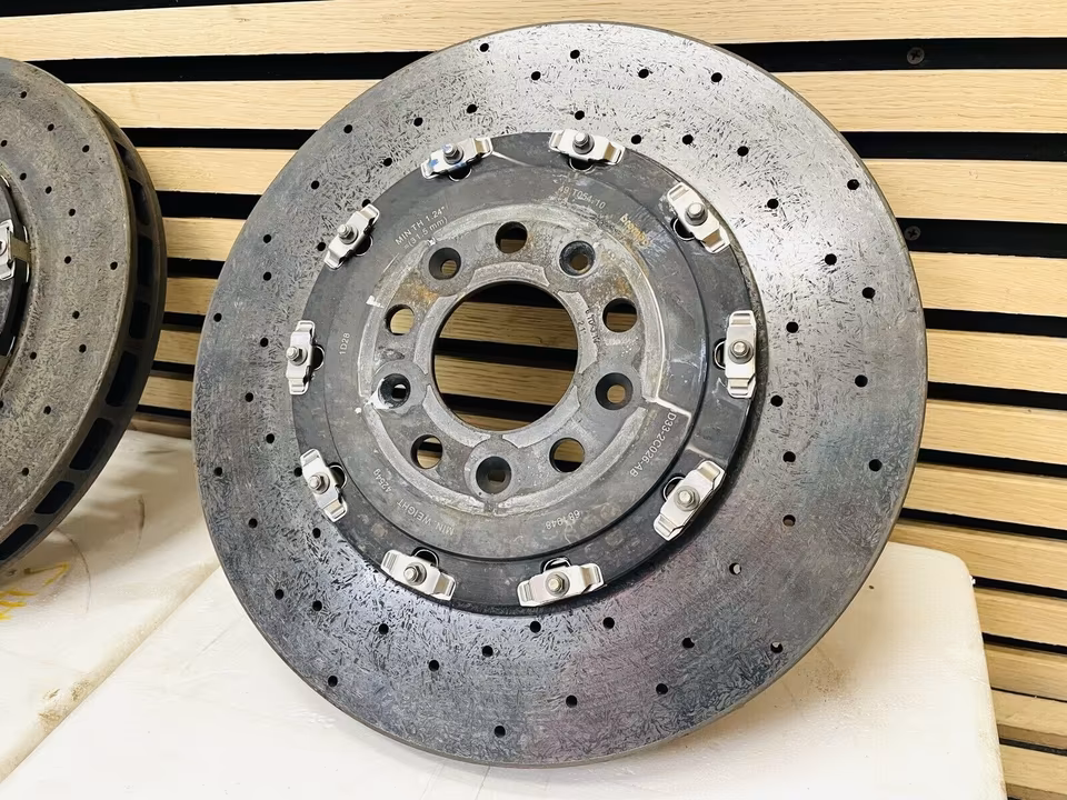 Aston Martin Vantage DB9 Ceramic Rear Brake Disc 8D332C026AB - Image 7