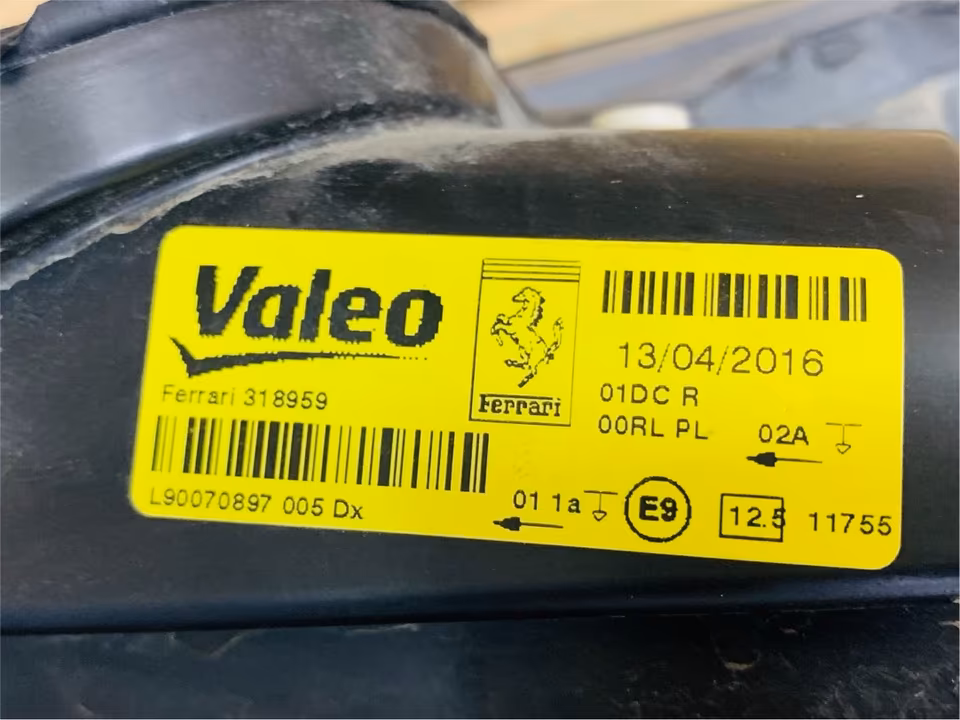 Ferrari 488 Headlights Left Right 318959 318958 - Image 4