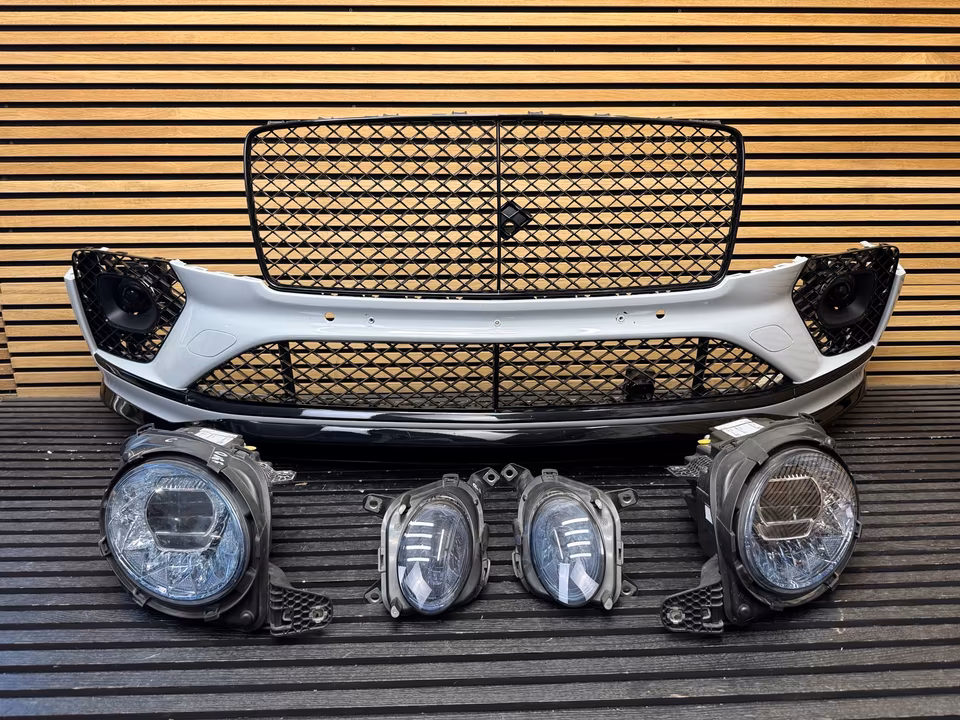 Bentley Bentayga Speed bumper front radar sensor ACC carbon