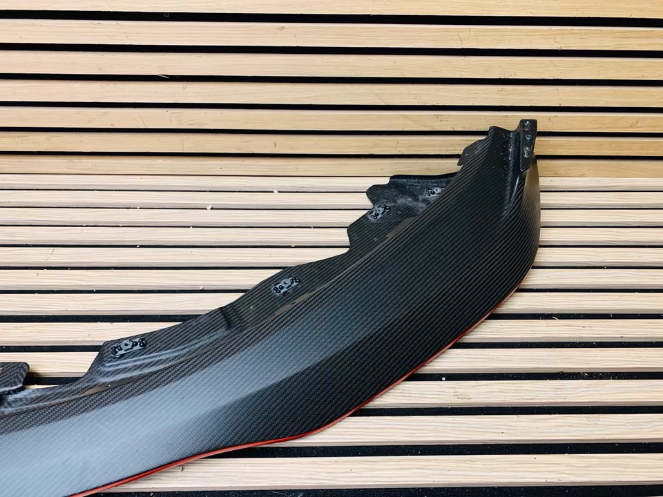 Aston Martin Vantage V12 Carbon Lip Spoiler Front PY6317626B - Image 4