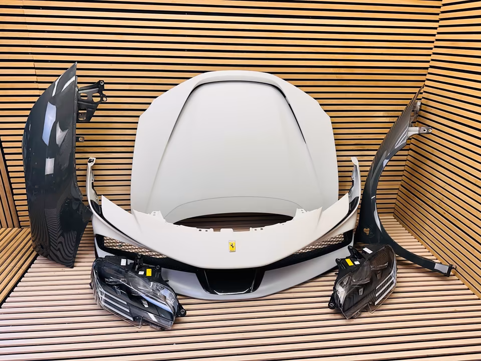 Ferrari SF90 Front Package Bumper Hood Headlights