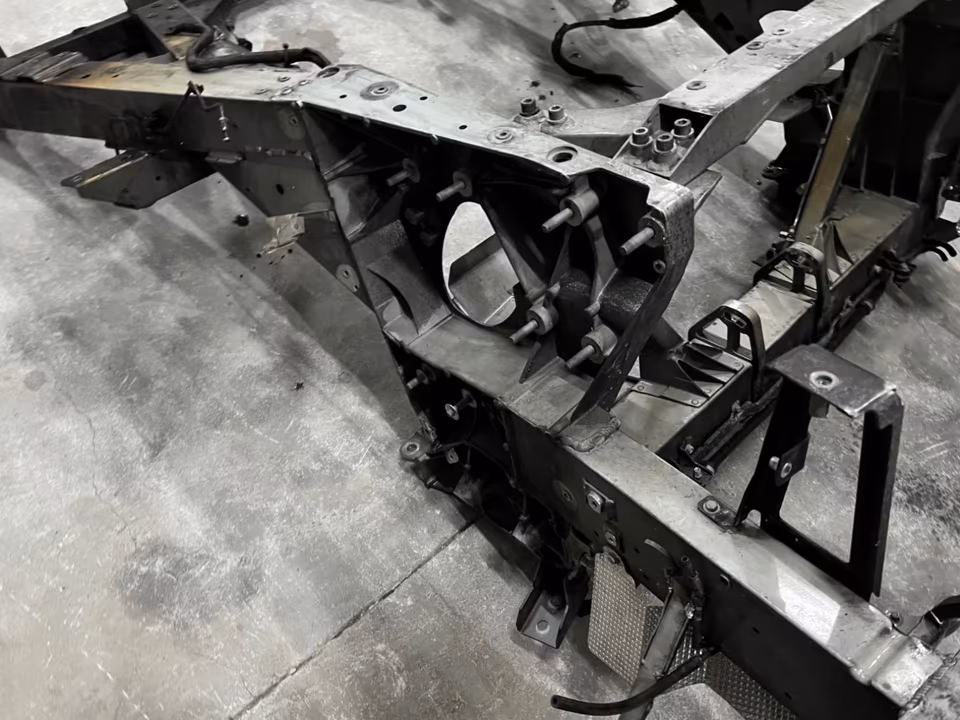 FERRARI 488 FRAME SUPPORT SUBFRAME REAR LONGITUDINAL MEMBER - Image 2