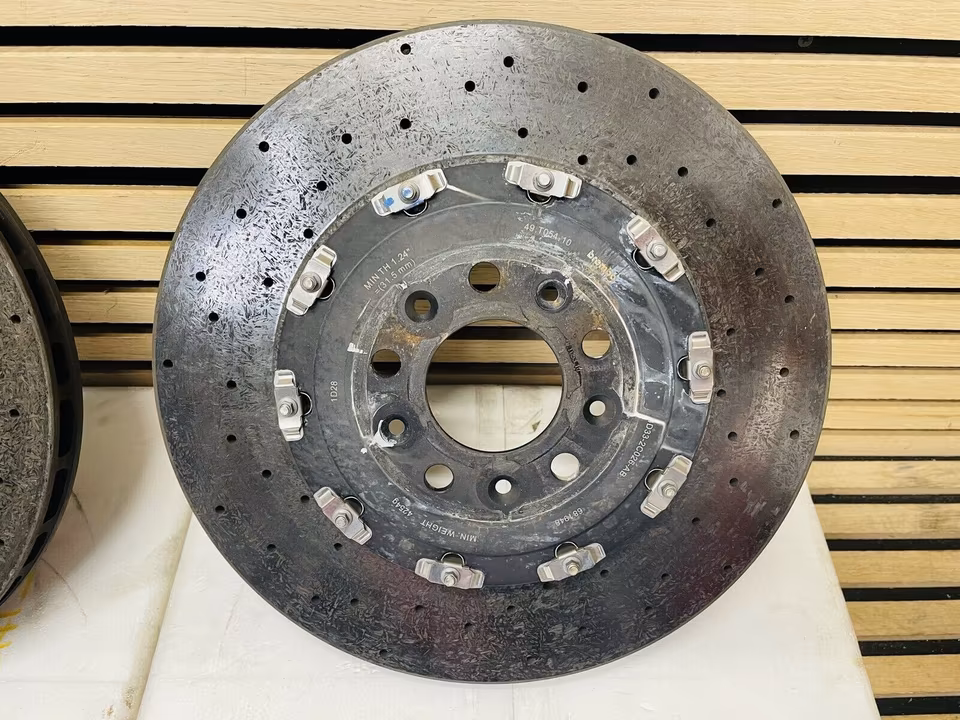 Aston Martin Vantage DB9 Ceramic Rear Brake Disc 8D332C026AB - Image 6
