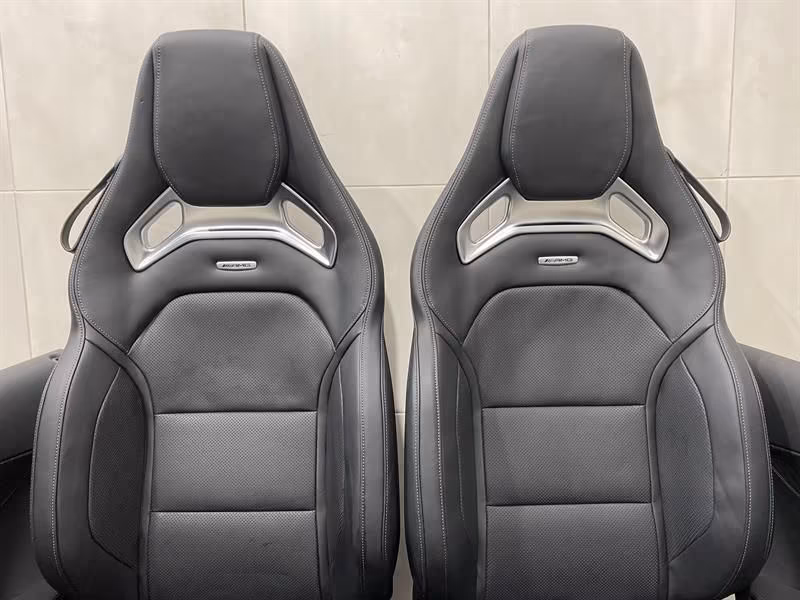 MERCEDES GTR C190 R190 AMG GTR GTC Seat Sitz RECARO LEATHER - Image 5