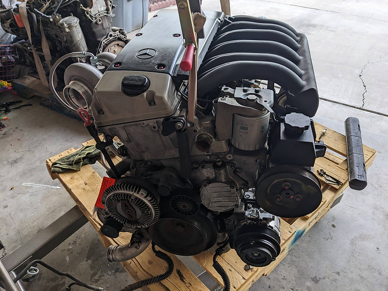 Used Mercedes-Benz OM606 Turbo Diesel Engine - Image 6