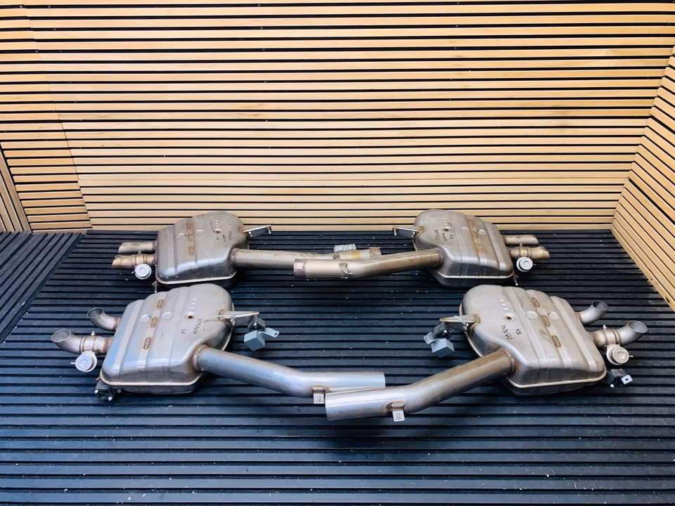 Rolls Royce Wraith exhaust system left right 7591641 7591640 - Image 7