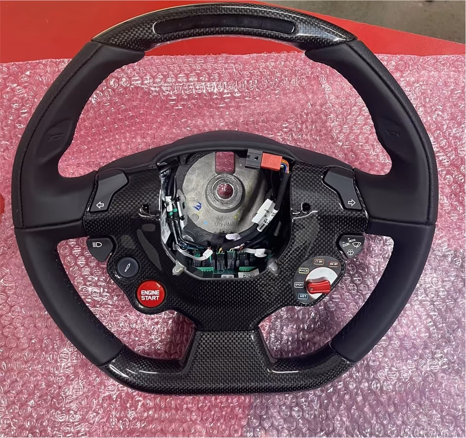 Ferrari 458 / Speciale LED Carbon Steering Wheel, Brand New