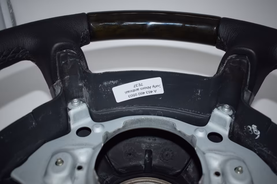 Genuine Mercedes Class G w463 Wooden Steering Wheel Designo G55 A46346005 - Image 2