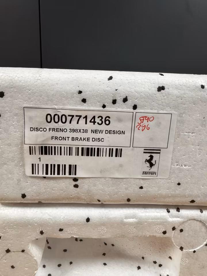 Ferrari 296 SF90 812 CP 12 cylinder brake discs cc 771436 new - Image 5