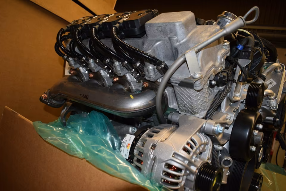 s class w220 engine w215 sl500 CL 500 113,960 CL500 complete engine - Image 2